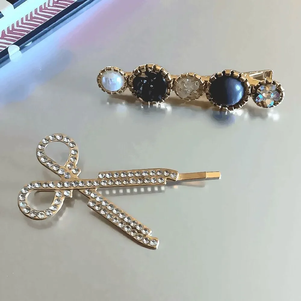 Ladies 2 Piece Sizzor Hair Accessory Set